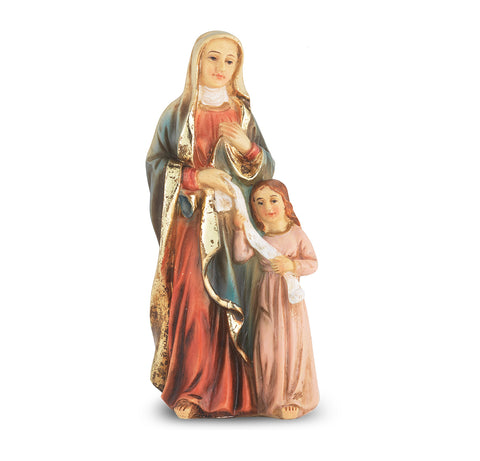 Saint Anne (Mother of Mary) Resin Statue - Gerken's Religious Supplies