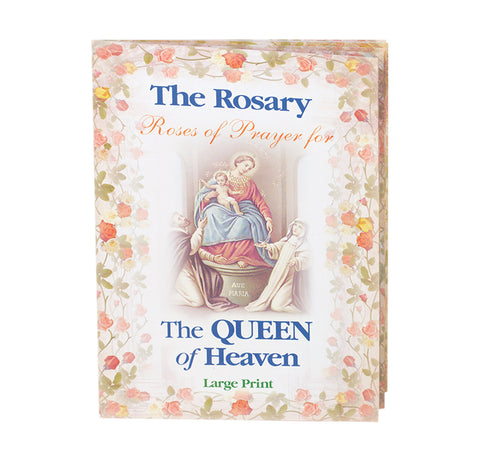 The Rosary Roses of Prayer for the Queen of Heaven Book - Gerken's Religious Supplies