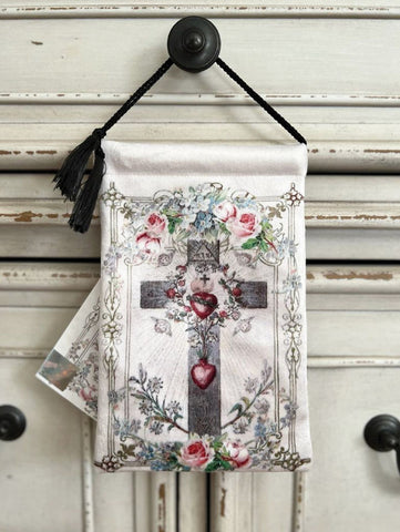 Cross & Hearts Pouch