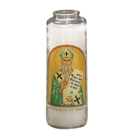 St Patrick 5 Day Candle - Gerken's Religious Supplies