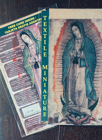 Our Lady of Guadalupe Mini Size Tapestry 5" x 8.5" - Gerken's Religious Supplies