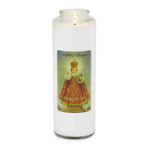 Infant Prague 5 Day Candle - Gerken's Religious Supplies