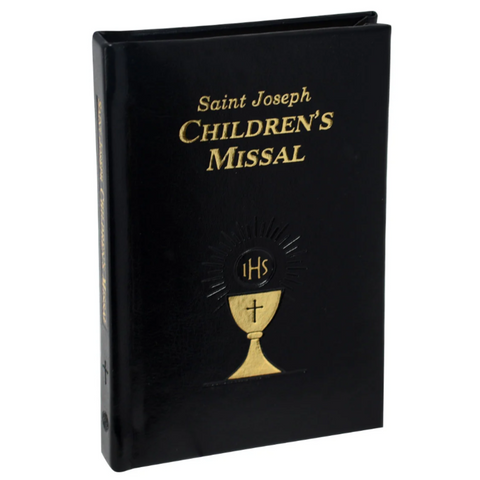 Saint Joseph Children's Missal - Black - Gerken's Religious Supplies