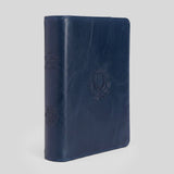 The Liturgy of the Hours, 2nd Edition - Premium Leather Cover (Zipper) - Blue - Gerken's Religious Supplies