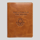 The Liturgy of the Hours, Second Edition - Premium Leather Cover (Slip-On) - Large Print - Brown - Gerken's Religious Supplies