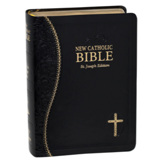 St. Joseph New Catholic Gift Edition, Medium Size - Black