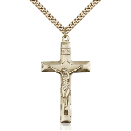 Crucifix Gold Filled Pendant