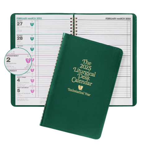 Liturgical Desk Calendar - 2025 - Gerken's Religious Supplies