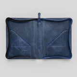 The Liturgy of the Hours, 2nd Edition - Premium Leather Cover (Zipper) - Blue
