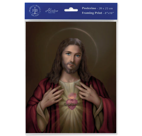 Sacred Heart of Jesus Print - Gerken's Religious Supplies