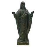 Blessing Sacred Heart of Jesus Outdoor Statue with Bronze Finish, 24"