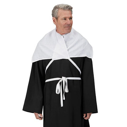 Amice with Red Cross - Poly/Cotton - Gerken's Religious Supplies