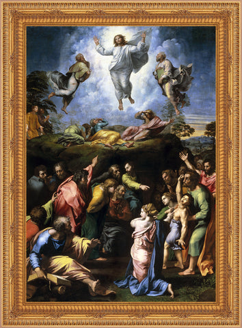 The Transfiguration Framed Image 16" x 19" - Gerken's Religious Supplies