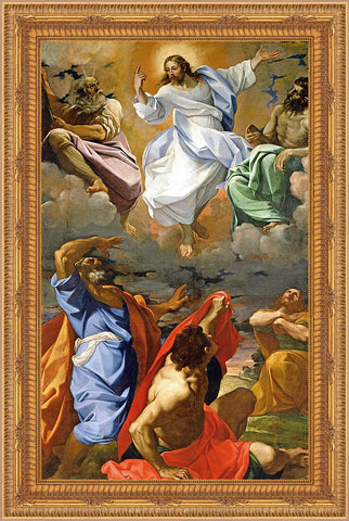 The Transfiguration Framed Image 16" x 19" - Gerken's Religious Supplies