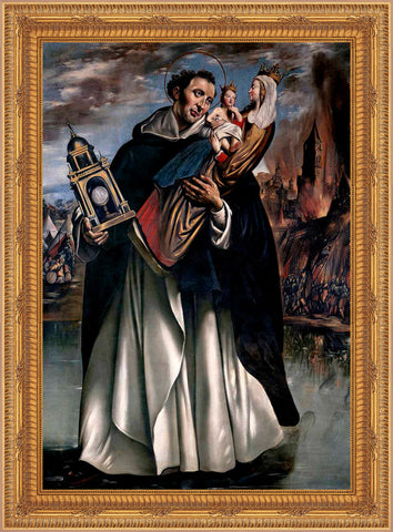 Saint Hyacinth Framed Image 16" x 19" - Gerken's Religious Supplies