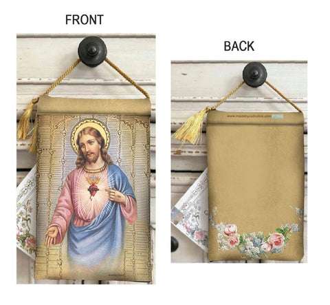Sacred Heart of Jesus Pouch