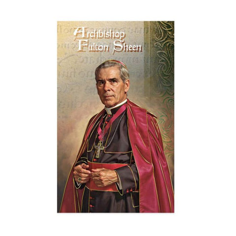 Blessed Fulton Sheen Biography Pamphlet - Gerken's Religious Supplies