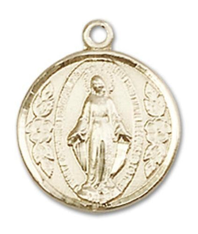 Miraculous 14kt Gold Medal - Gerken's Religious Supplies