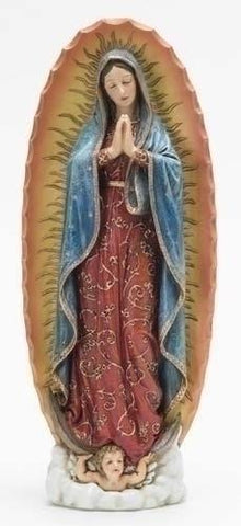 Our Lady of Guadalupe 11" Statue - Gerken's Religious Supplies