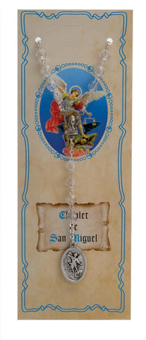 St. Michael Chaplet in Spanish - Gerken's Religious Supplies
