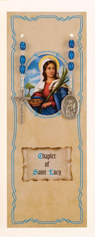 St. Lucy Chaplet - Gerken's Religious Supplies