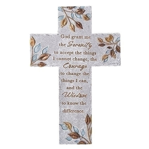 Serenity Prayer Wall Cross - Gerken's Religious Supplies
