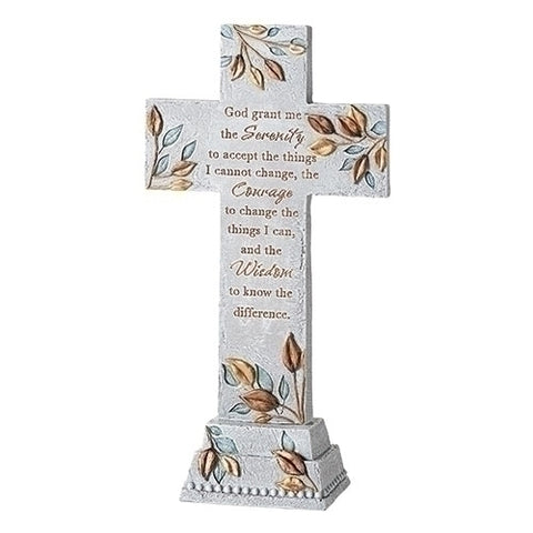 Serenity Prayer Tabletop Cross - Gerken's Religious Supplies