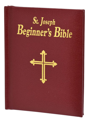 St. Joseph's Beginner Bible - Burgundy - Gerken's Religious Supplies