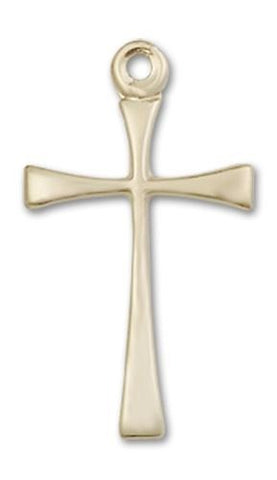 Cross 14kt Gold Medal - Gerken's Religious Supplies