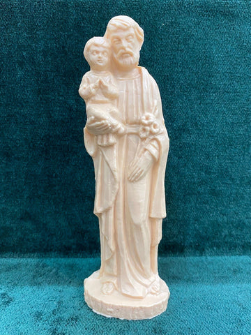 St. Joseph with Child 6" Tan Statue - Gerken's Religious Supplies