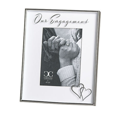 Floating Engagement Frame Floating 4X6 Caroline Collect - Gerken's Religious Supplies