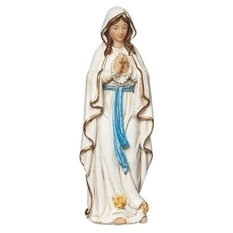 Our Lady of Lourdes 4" Statue - Gerken's Religious Supplies