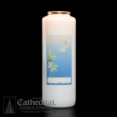 In Loving Memory 6 Day Candle
