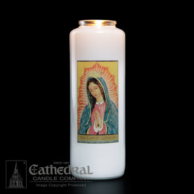 Our Lady of Guadalupe 6 Day Candle