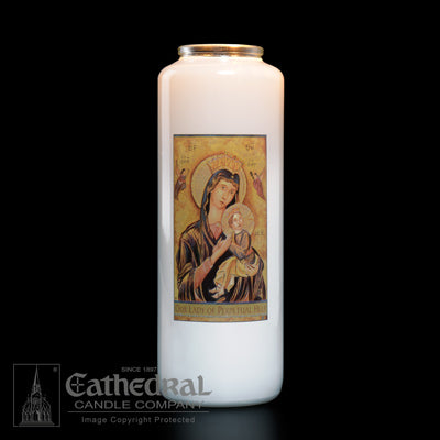 Our Lady of Perpetual Help 6 Day Candle