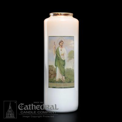 St Jude 6 Day Candle - Gerken's Religious Supplies