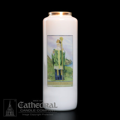 St Patrick 6 Day Candle