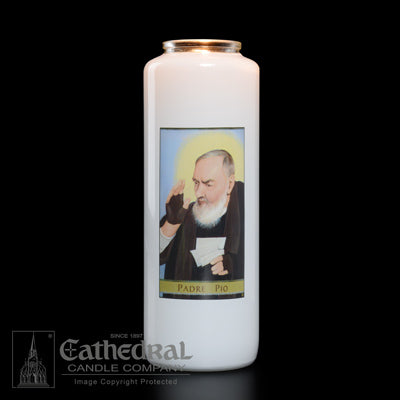 Padre Pio 6 Day Candle