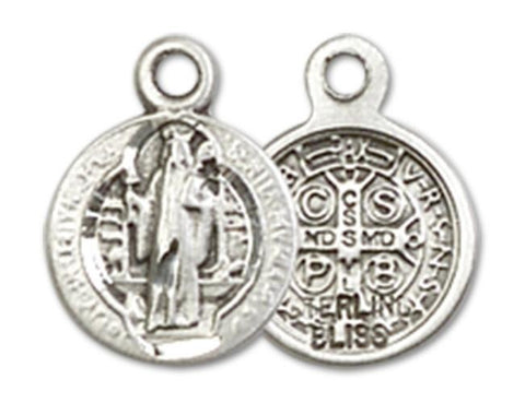 St. Benedict Sterling Silver Medal - Gerken's Religious Supplies