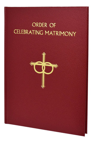 The Order of Celebrating Matrimony - Hardcover - Gerken's Religious Supplies