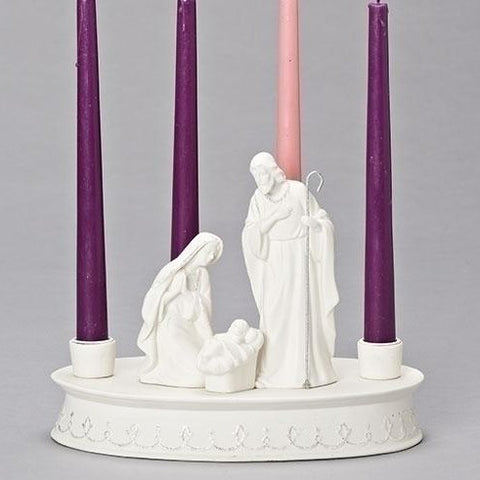 Holy Family Advent Candle Holder