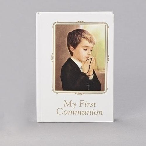 Praying Boy First Communion Book - Gerken's Religious Supplies