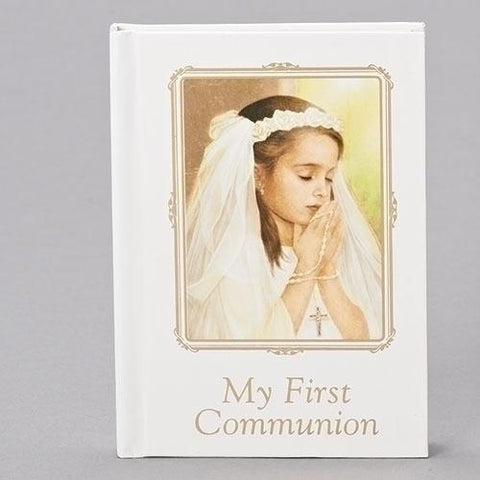 Praying Girl First Communion Book - Gerken's Religious Supplies