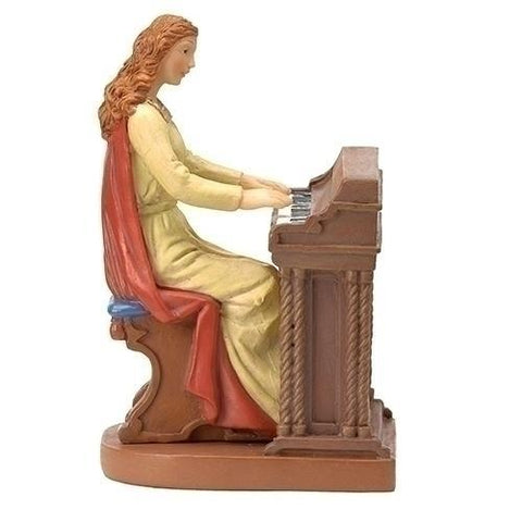 St. Cecilia 3.25" Statue - Gerken's Religious Supplies