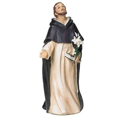 St. Dominic 4" Statue - Gerken's Religious Supplies