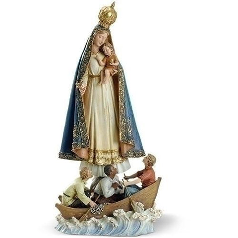 Virgin of Charity 13" Statue - Gerken's Religious Supplies