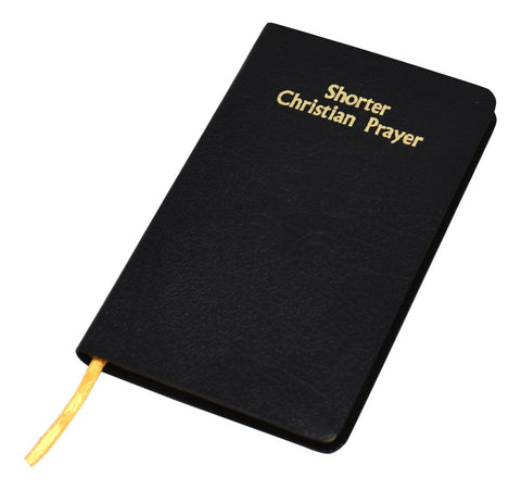 Shorter Christian Prayer - Black Leather - Gerken's Religious Supplies