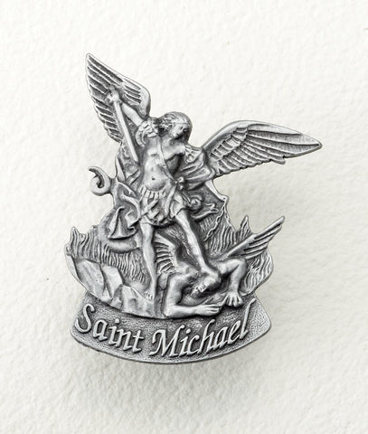 St. Michael Auto Visor Clip - Gerken's Religious Supplies