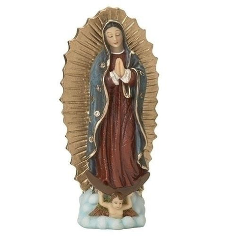 Our Lady of Guadalupe 4" Statue - Gerken's Religious Supplies