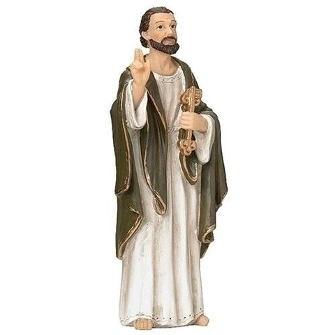 St. Peter 4" Statue - Gerken's Religious Supplies